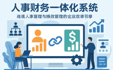 人事财务一体化系统：连接人事管理与绩效管理的企业效率引擎