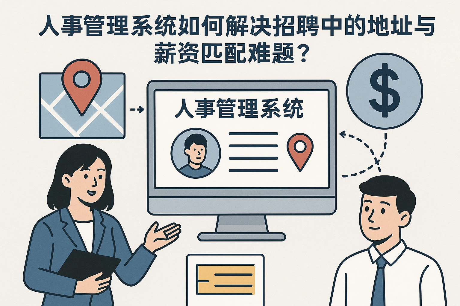 人事管理系统如何解决招聘中的地址与薪资匹配难题？