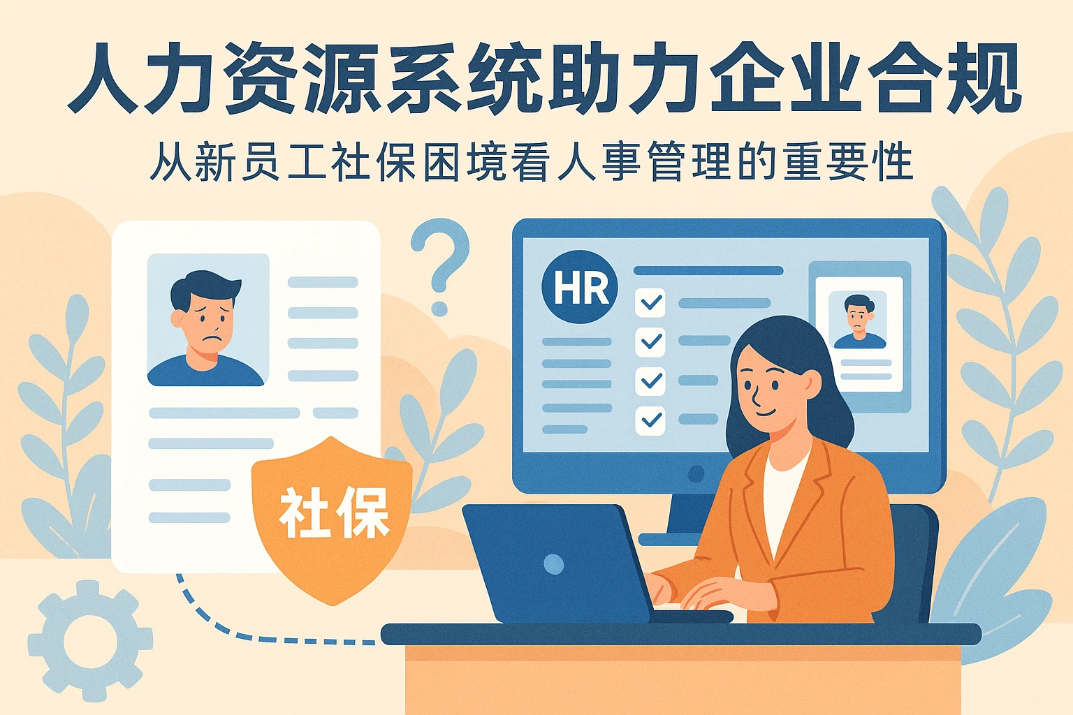 人力资源系统助力企业合规：从新员工社保困境看人事管理的重要性