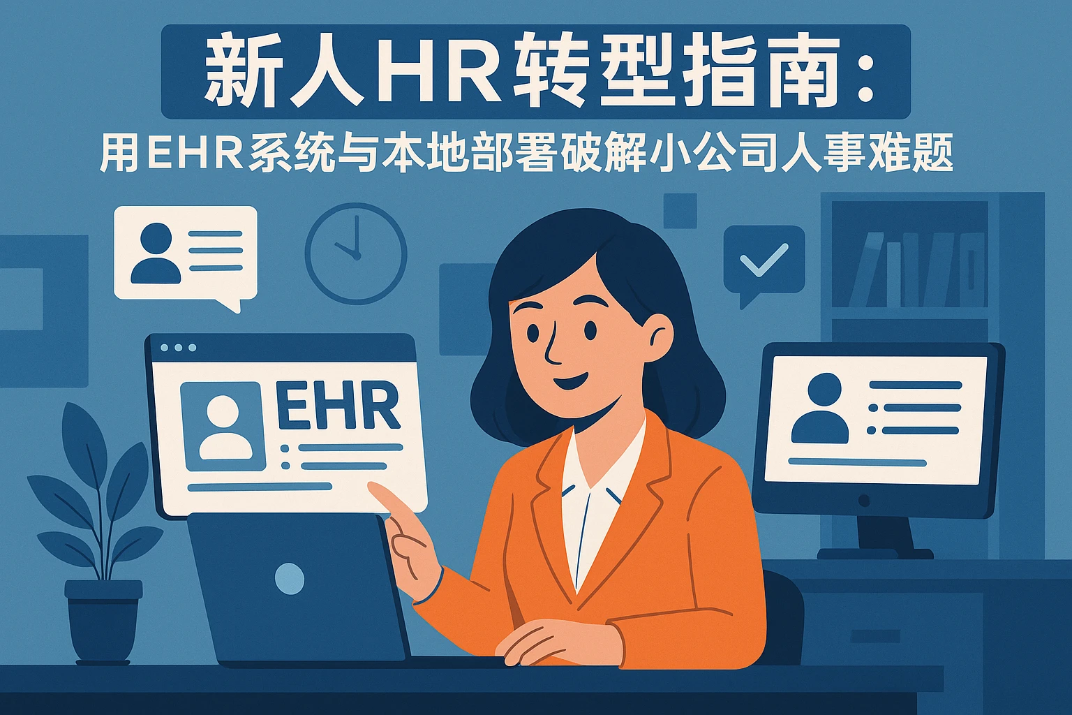 新人HR转型指南：用EHR系统与本地部署破解小公司人事难题