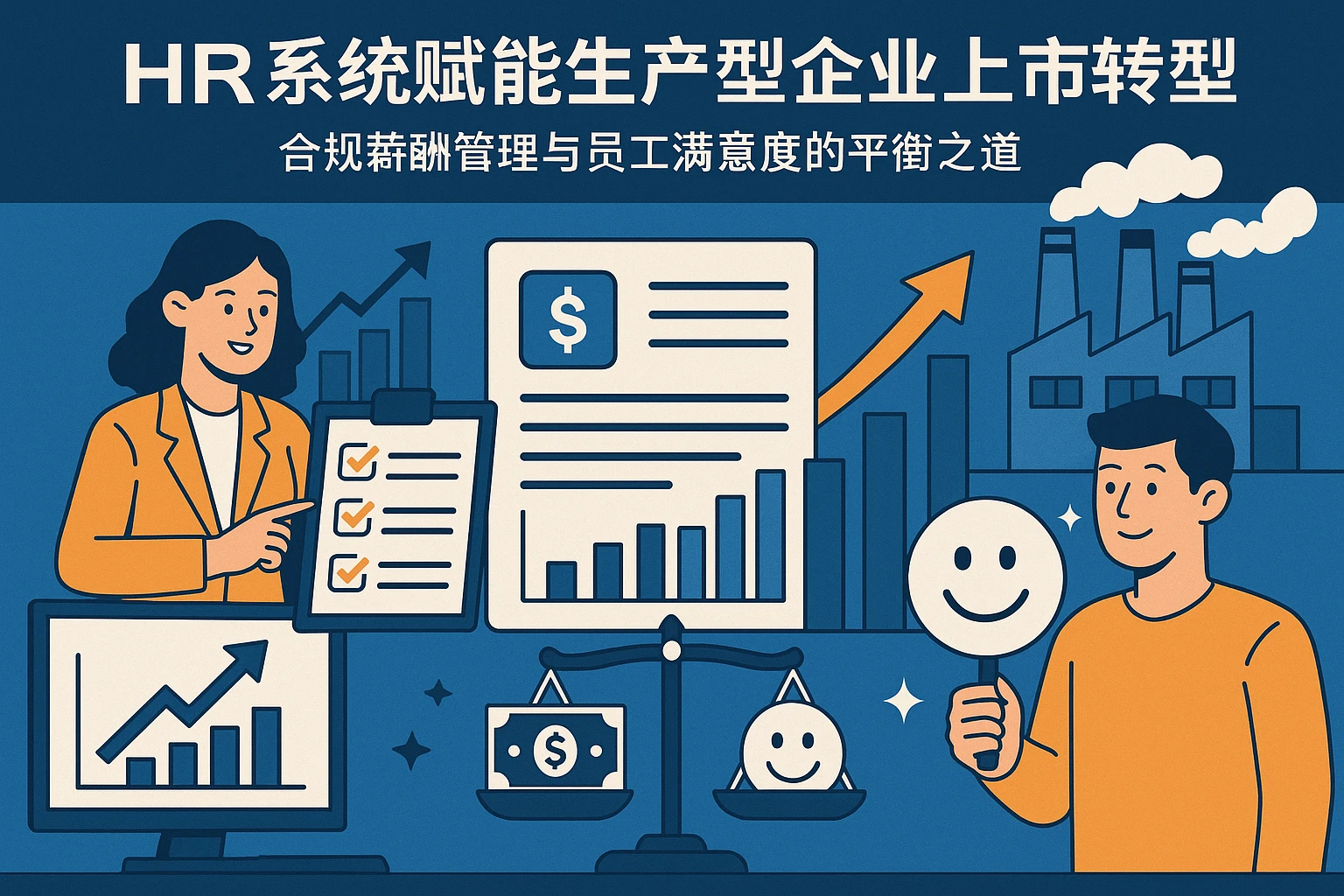 HR系统赋能生产型企业上市转型：合规薪酬管理与员工满意度的平衡之道