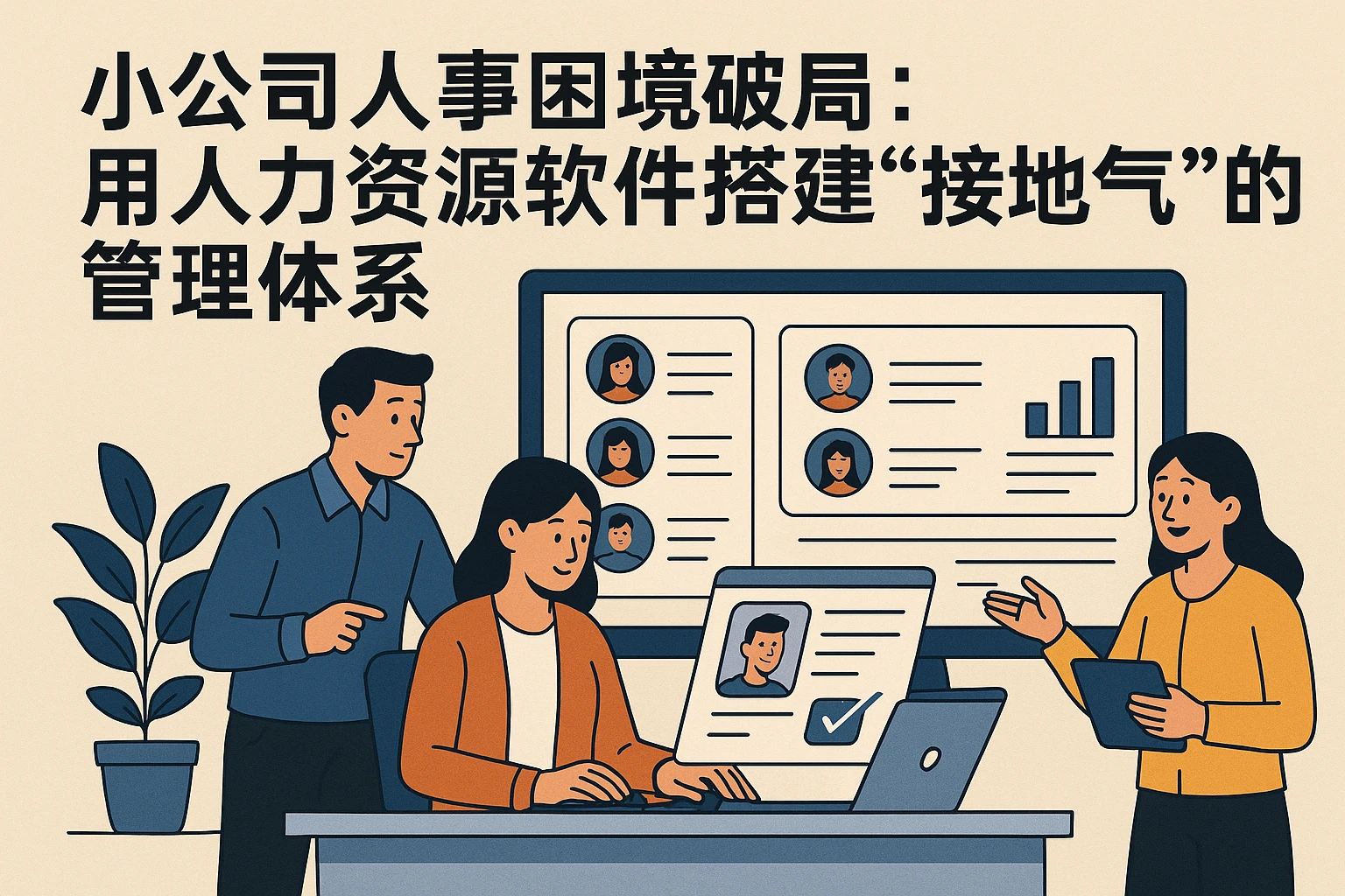 小公司人事困境破局：用人力资源软件搭建“接地气”的管理体系