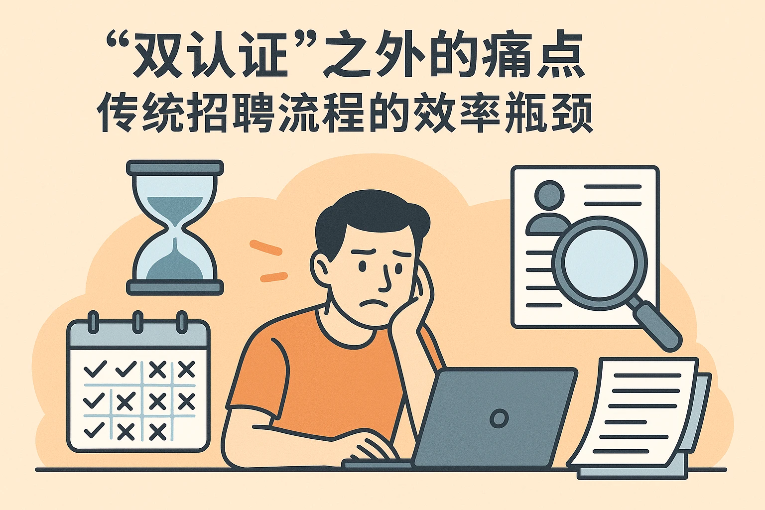 2. “双认证”之外的痛点：传统招聘流程的效率瓶颈