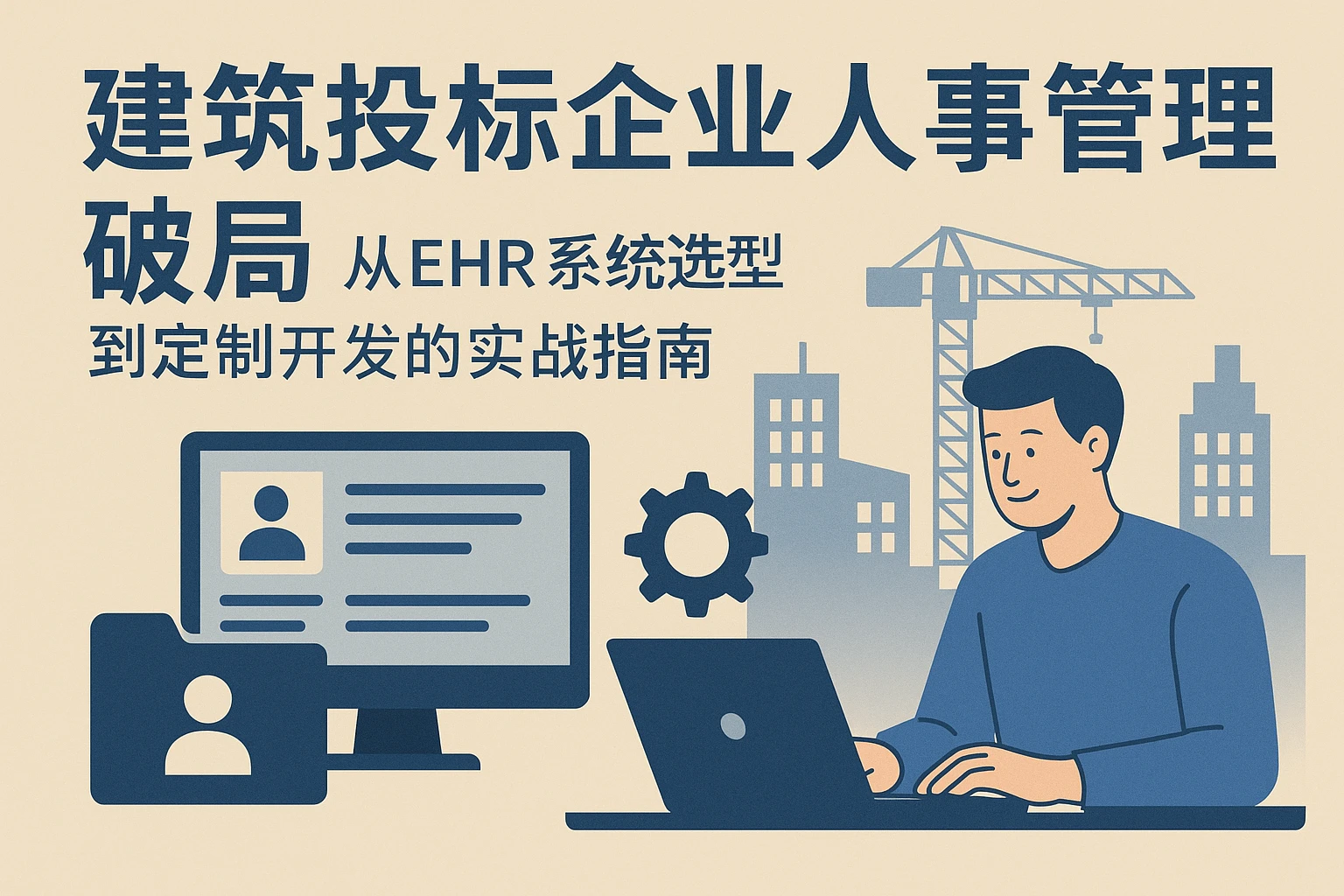 建筑投标企业人事管理破局：从EHR系统选型到定制开发的实战指南