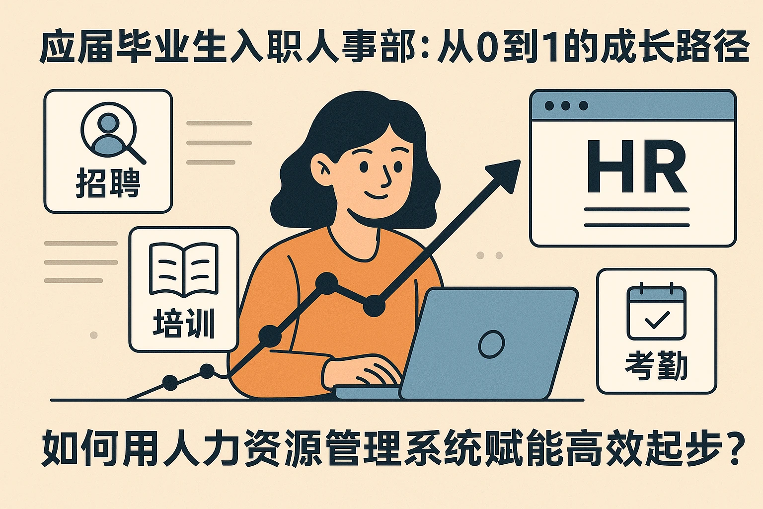 应届毕业生入职人事部：从0到1的成长路径，如何用人力资源管理系统赋能高效起步？