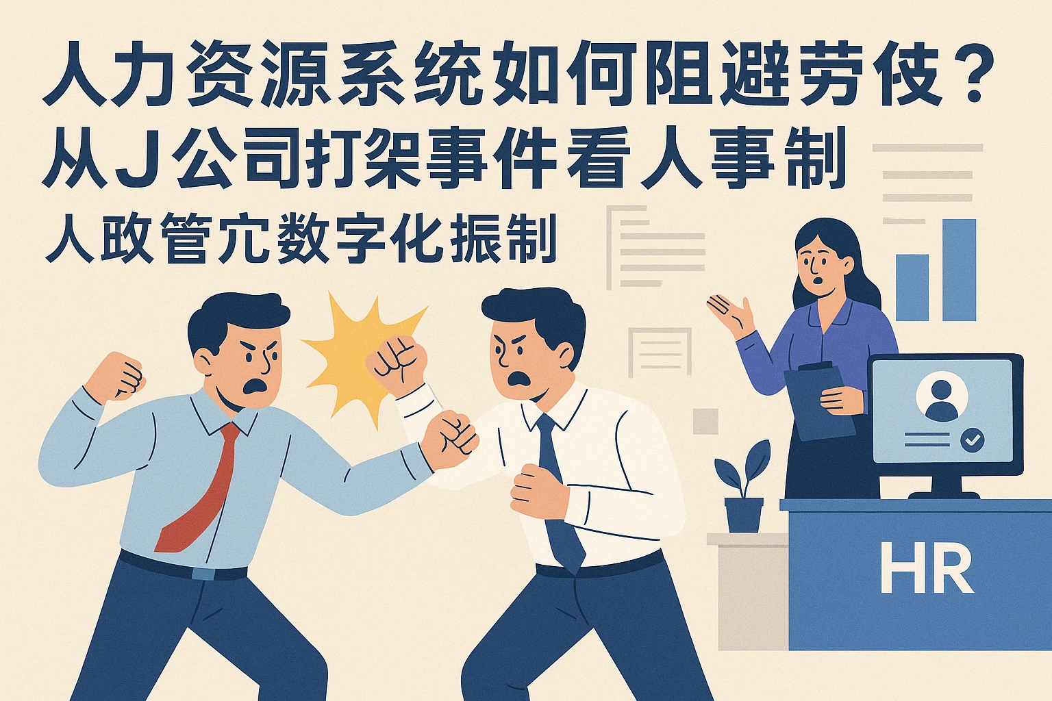 人力资源系统如何规避劳动纠纷？从J公司打架事件看人事管理的数字化转型