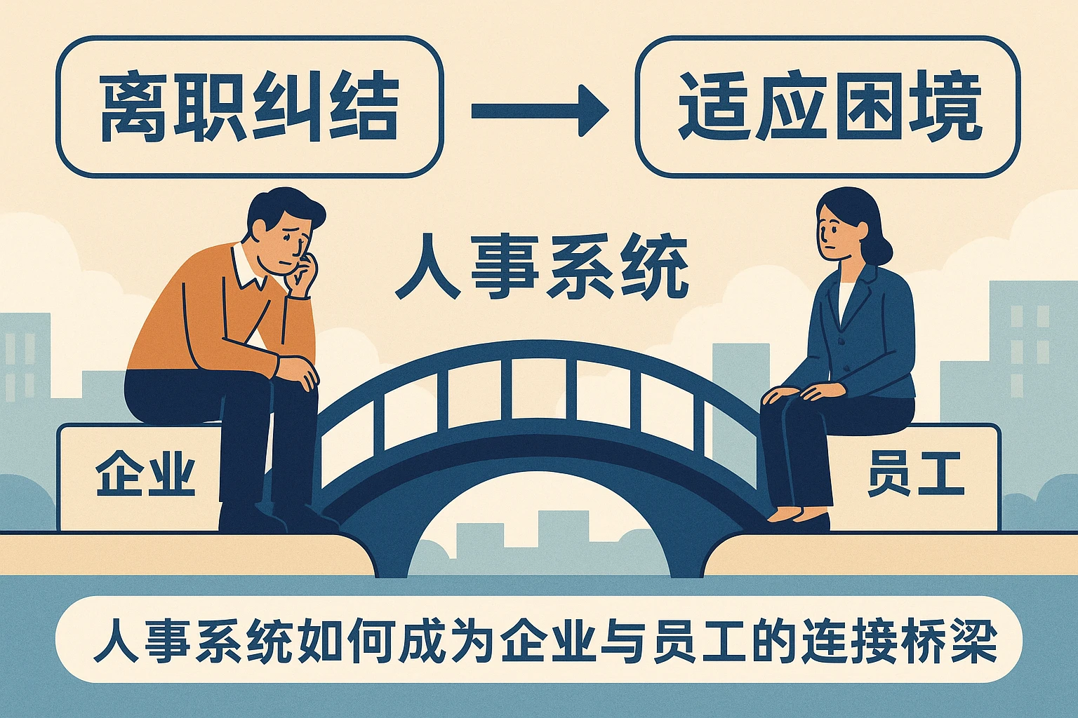 从“离职纠结”到“适应困境”：人事系统如何成为企业与员工的连接桥梁