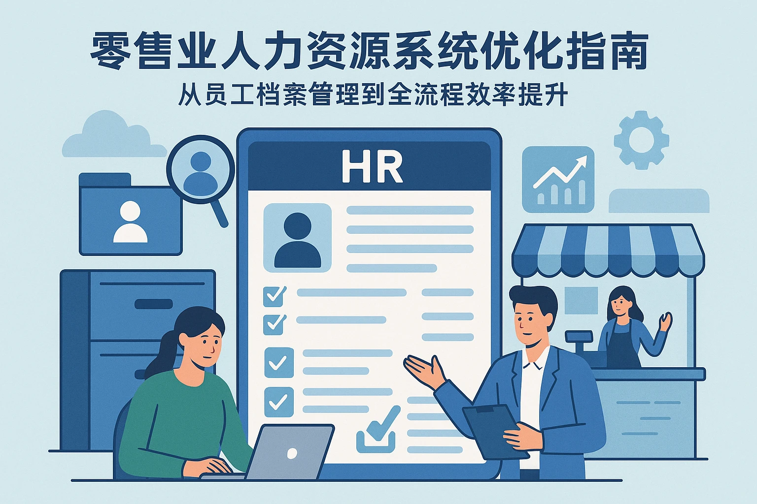 零售业人力资源系统优化指南：从员工档案管理到全流程效率提升