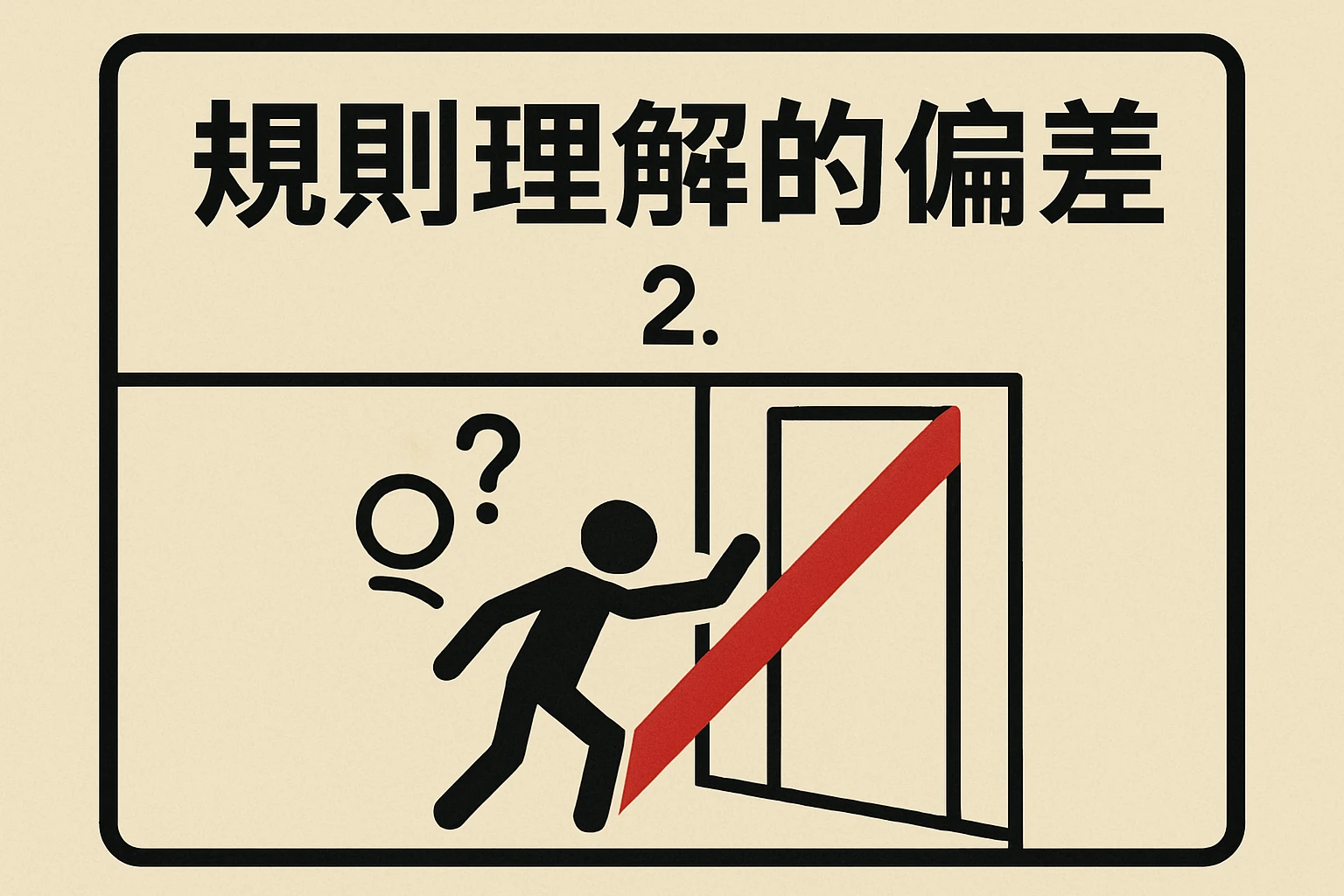 2. 规则理解的偏差