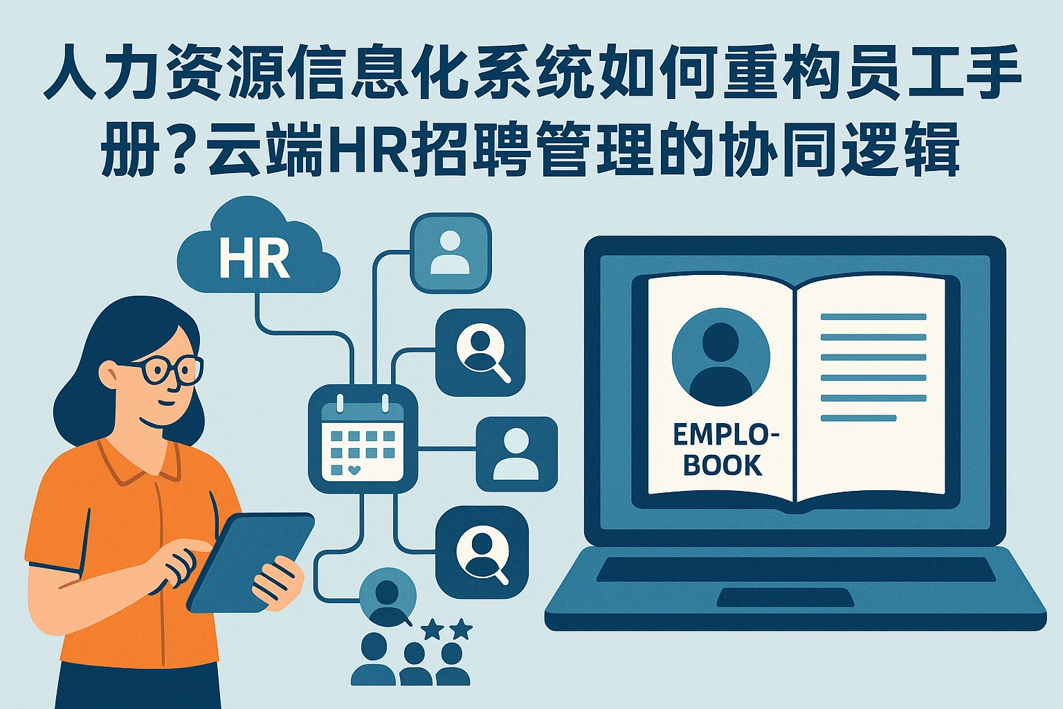 人力资源信息化系统如何重构员工手册？云端HR与招聘管理的协同逻辑