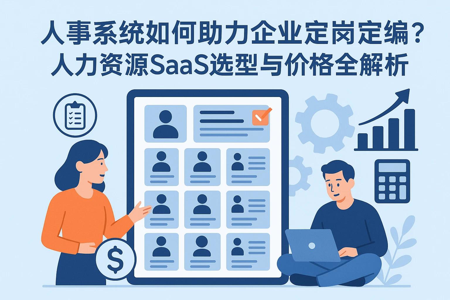 人事系统如何助力企业定岗定编？人力资源SaaS选型与价格全解析