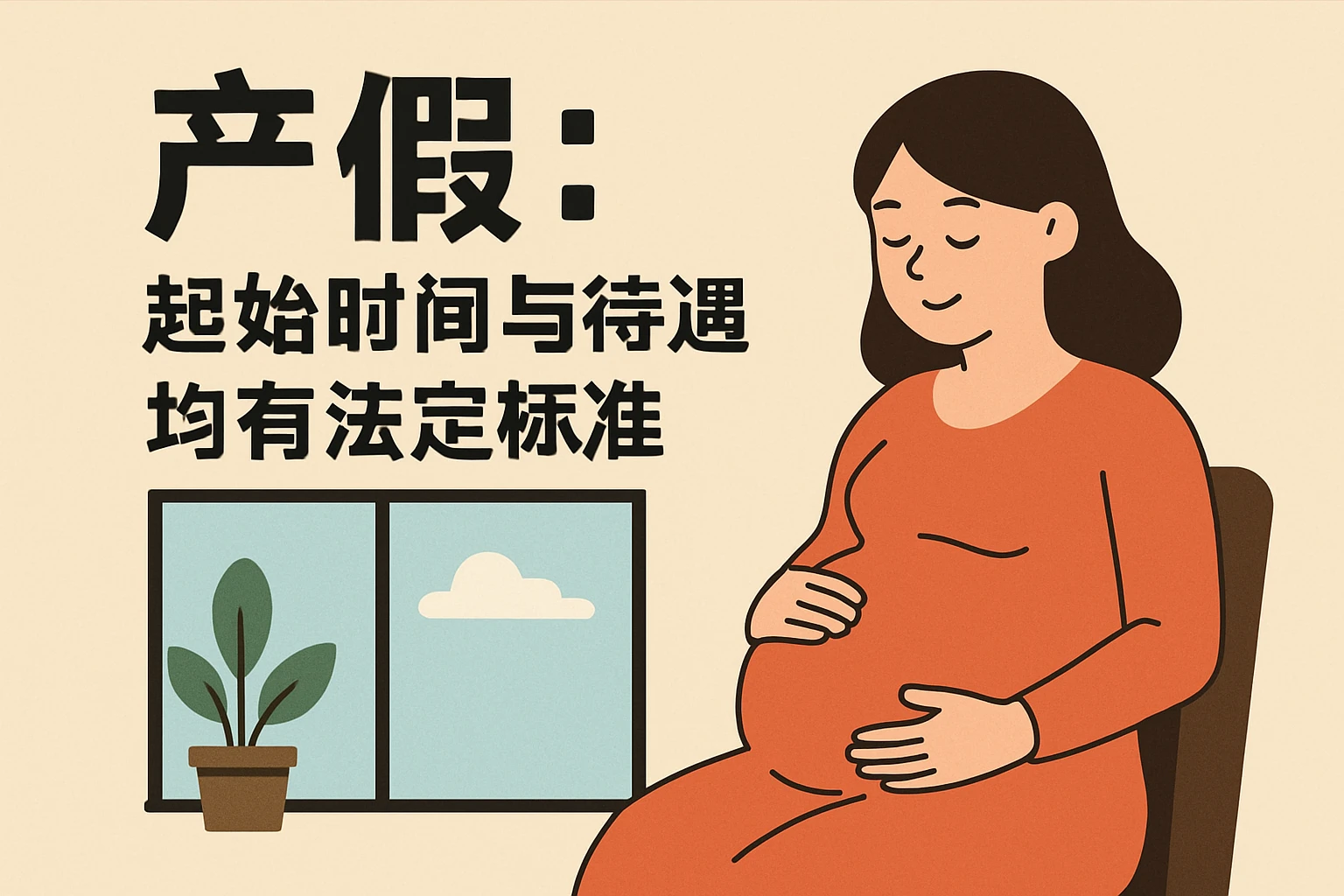 2. 产假：起始时间与待遇均有法定标准