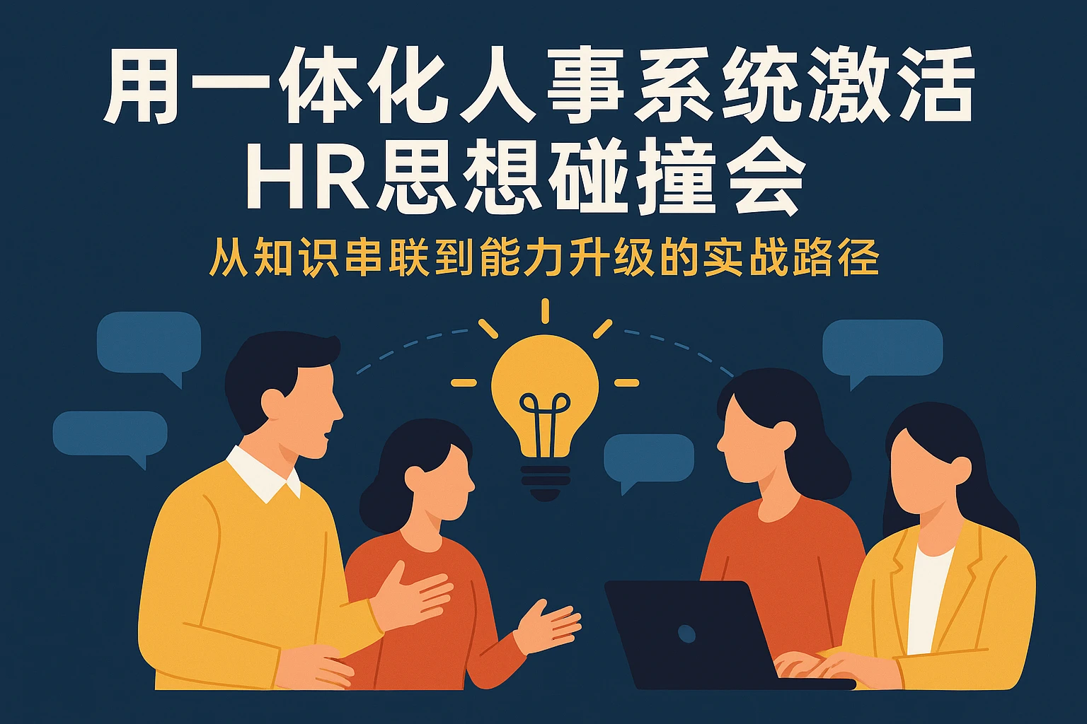 用一体化人事系统激活HR思想碰撞会：从知识串联到能力升级的实战路径