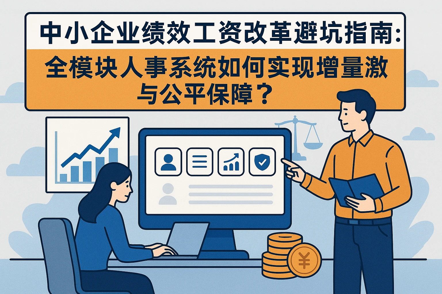 中小企业绩效工资改革避坑指南：全模块人事系统如何实现增量激励与公平保障？