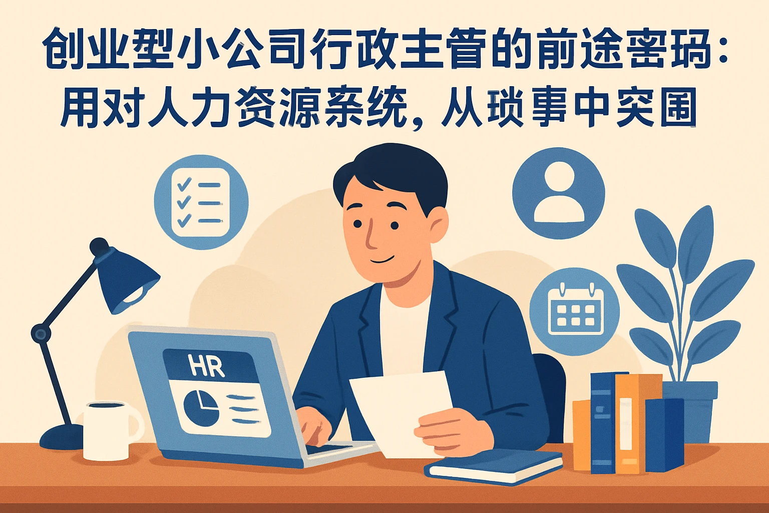 创业型小公司行政主管的前途密码：用对人力资源系统，从琐事中突围
