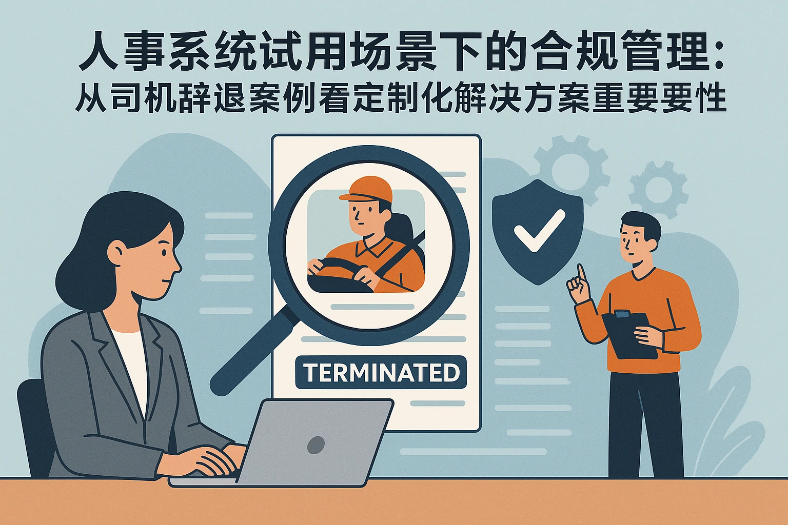 人事系统试用场景下的合规管理：从司机辞退案例看定制化解决方案的重要性