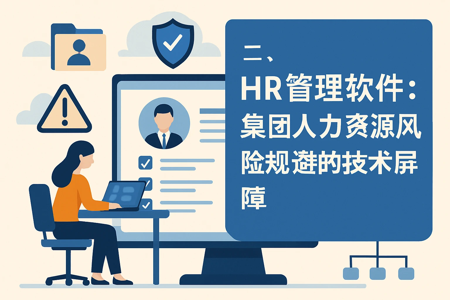 二、HR管理软件：集团人力资源风险规避的技术屏障