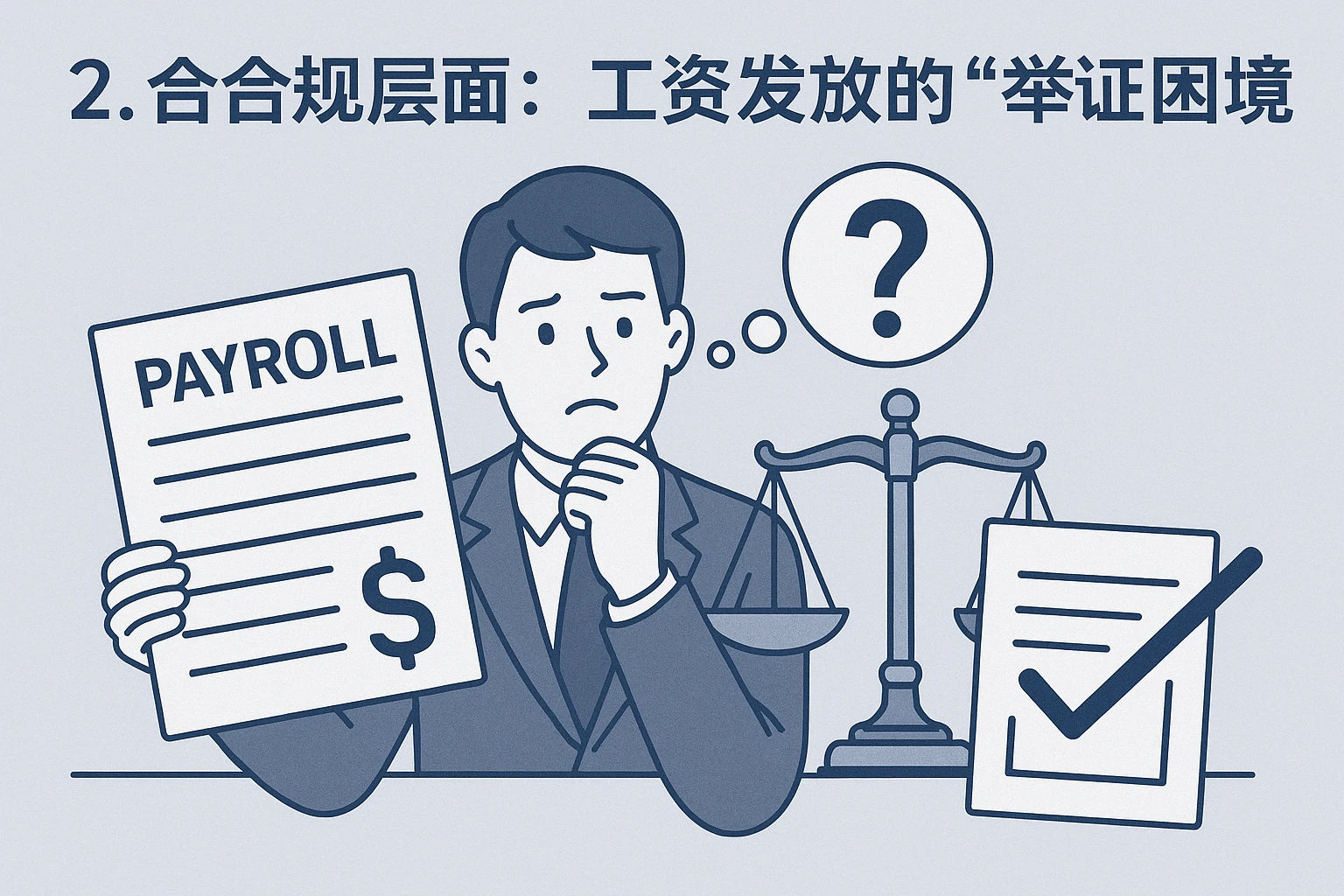 2. 合规层面：工资发放的