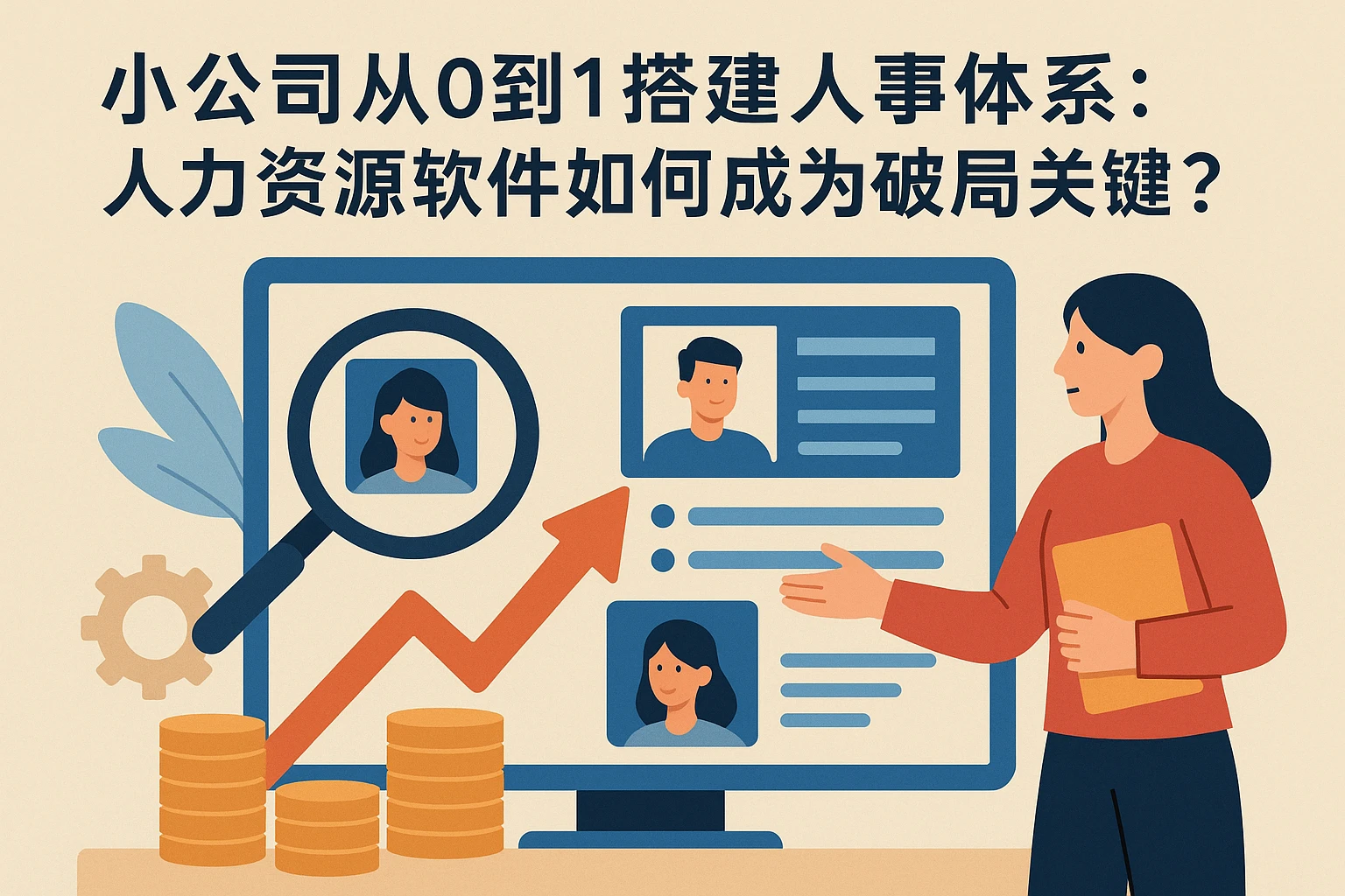 小公司从0到1搭建人事体系：人力资源软件如何成为破局关键？