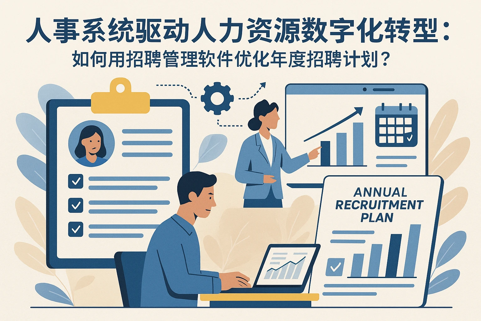 人事系统驱动人力资源数字化转型：如何用招聘管理软件优化年度招聘计划？
