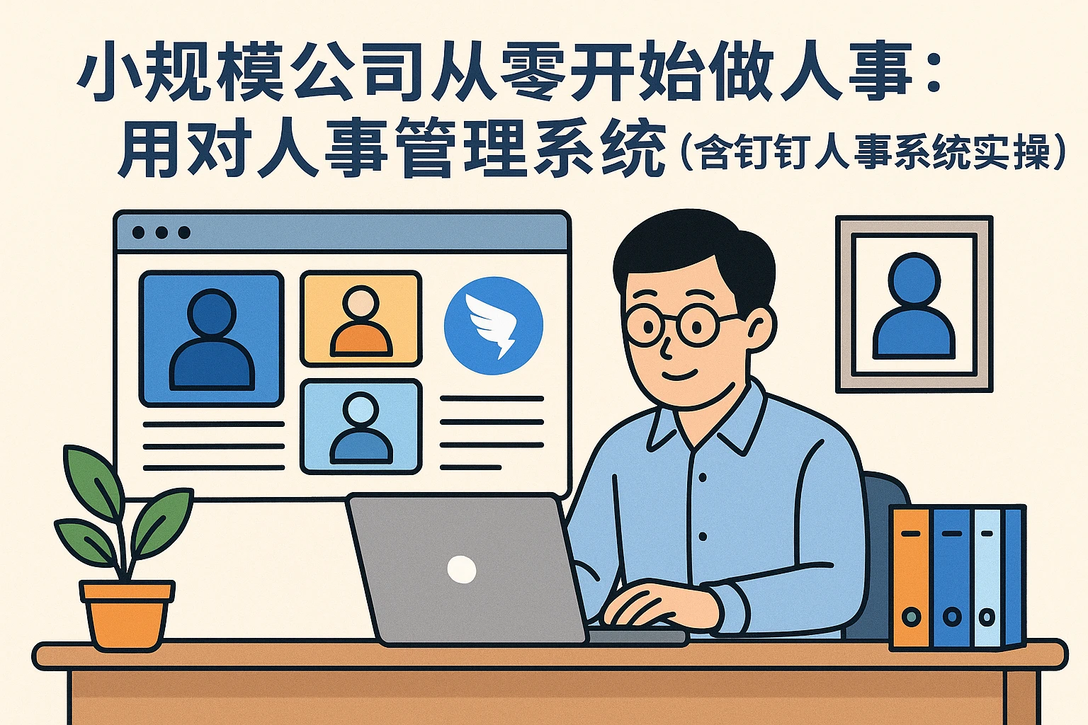 小规模公司从零开始做人事：用对人事管理系统（含钉钉人事系统实操）