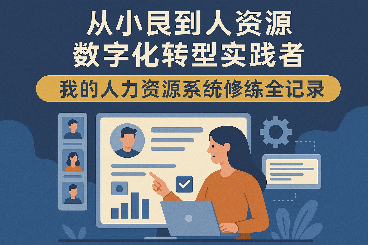 从小白到人力资源数字化转型实践者：我的人力资源系统修炼全记录