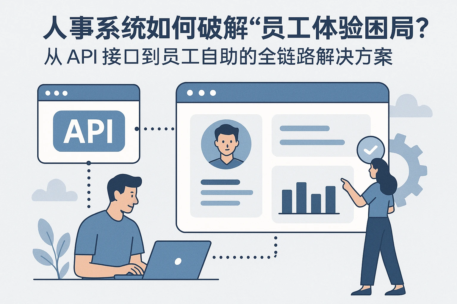 人事系统如何破解“员工体验困局”？从API接口到员工自助的全链路解决方案