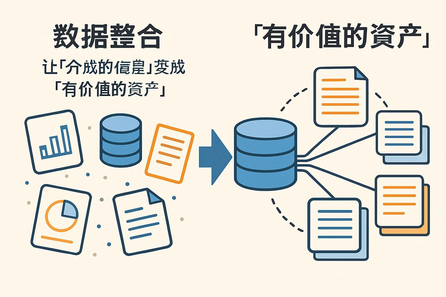 1. 数据整合：让“分散的信息”变成“有价值的资产”