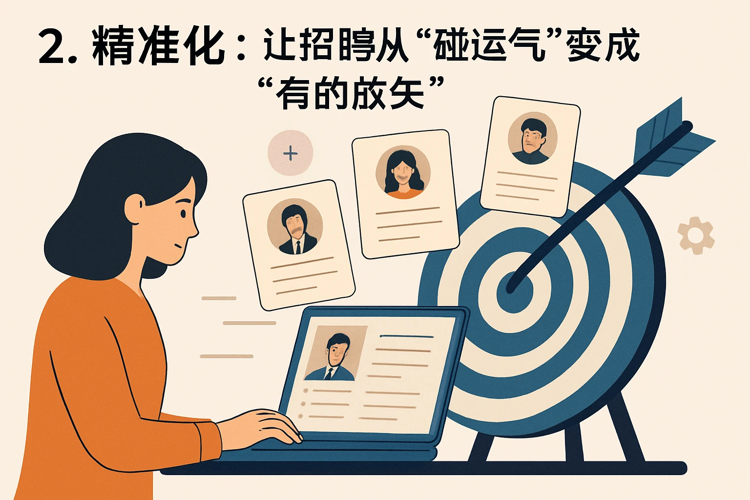 2. 精准化：让招聘从“碰运气”变成“有的放矢”
