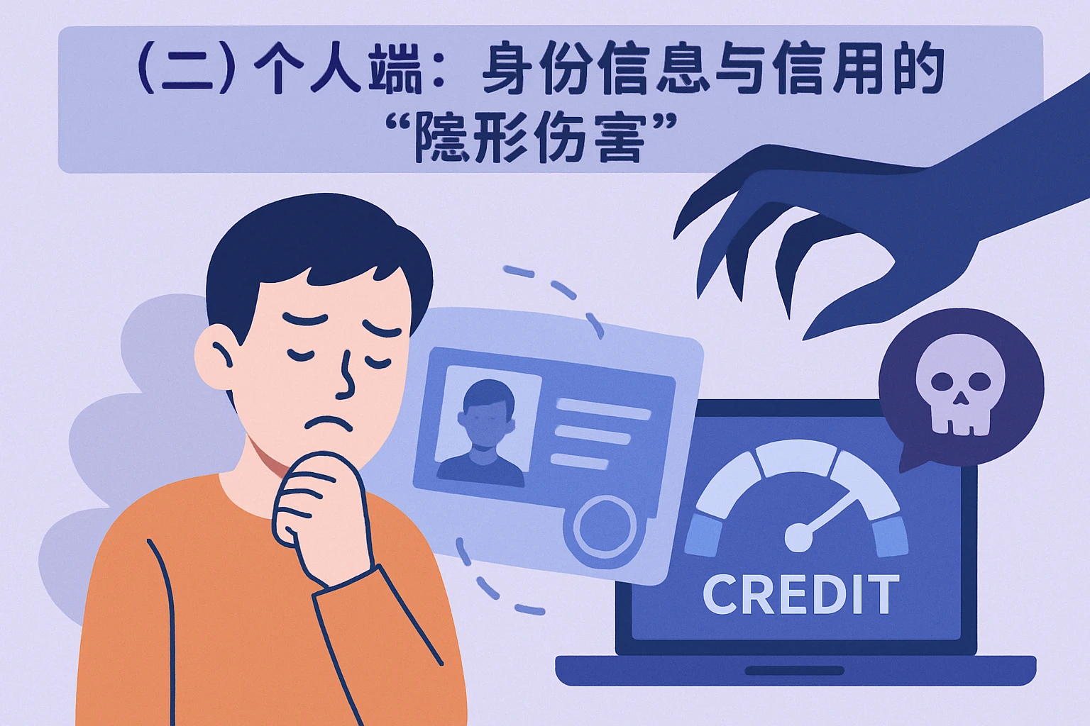 （二）个人端：身份信息与信用的“隐形伤害”