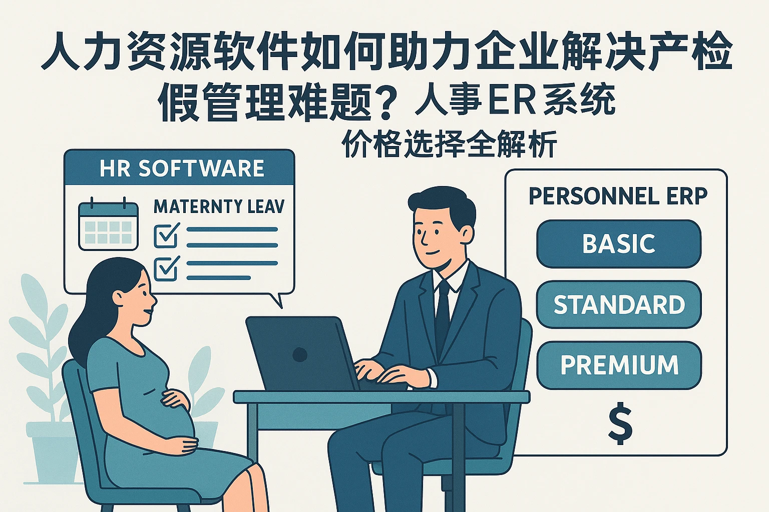 人力资源软件如何助力企业解决产检假管理难题？人事ERP系统与价格选择全解析