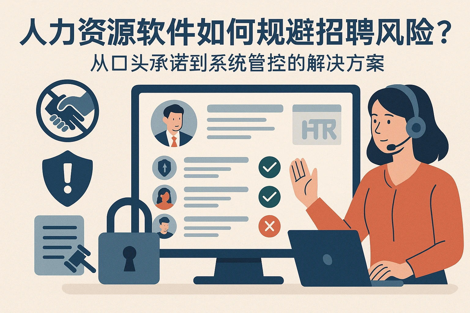 人力资源软件如何规避招聘风险？从口头承诺到系统管控的解决方案
