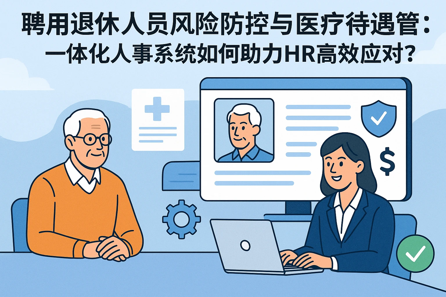 聘用退休人员风险防控与医疗待遇管理：一体化人事系统如何助力HR高效应对？