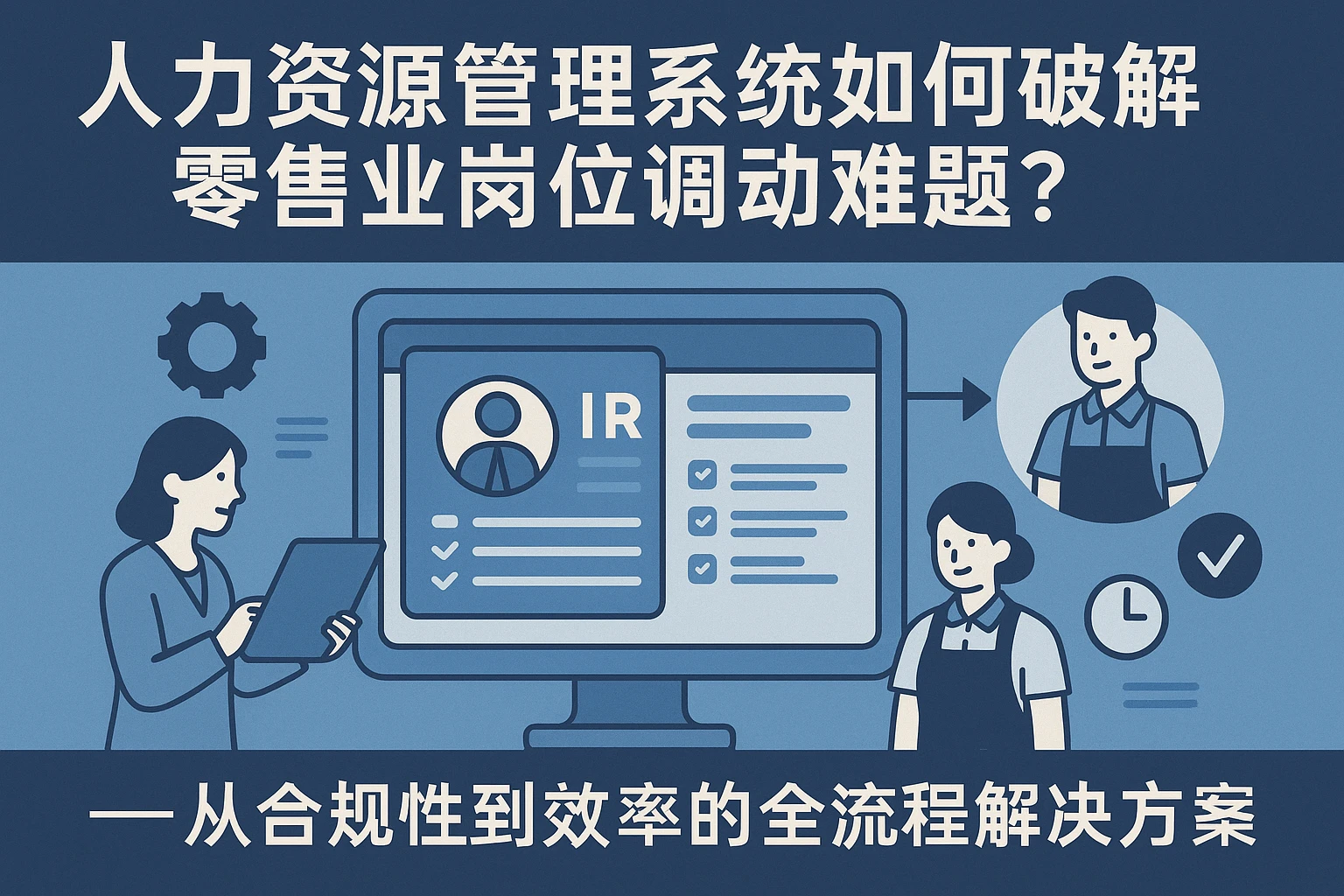 人力资源管理系统如何破解零售业岗位调动难题？——从合规性到效率的全流程解决方案