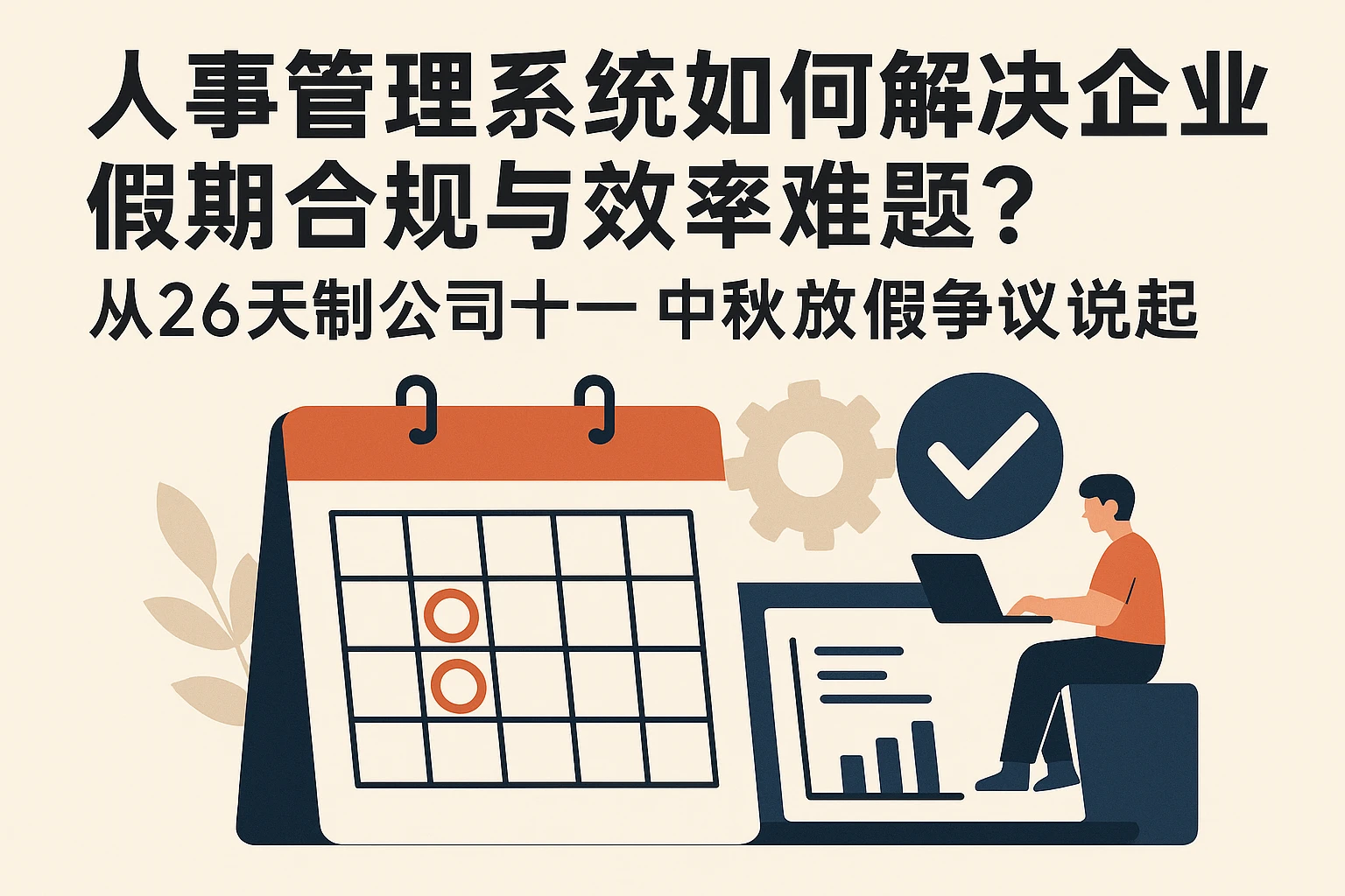 人事管理系统如何解决企业假期合规与效率难题？从26天制公司十一中秋放假争议说起