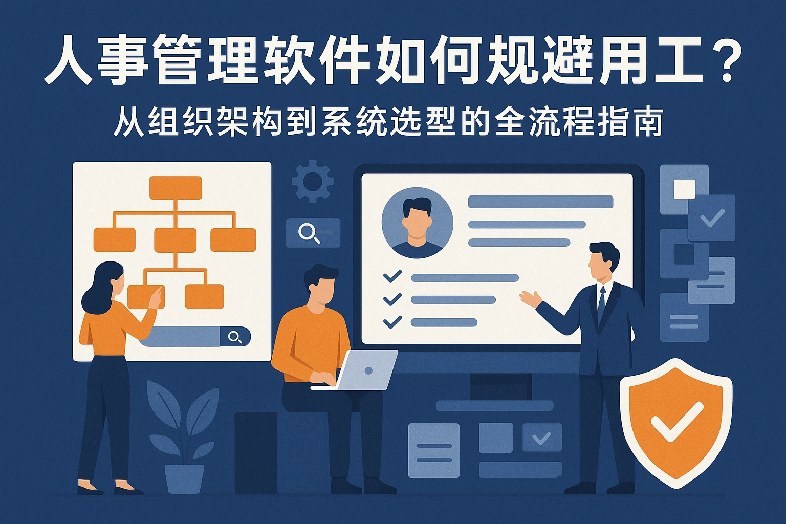 人事管理软件如何规避用工风险？从组织架构到系统选型的全流程指南