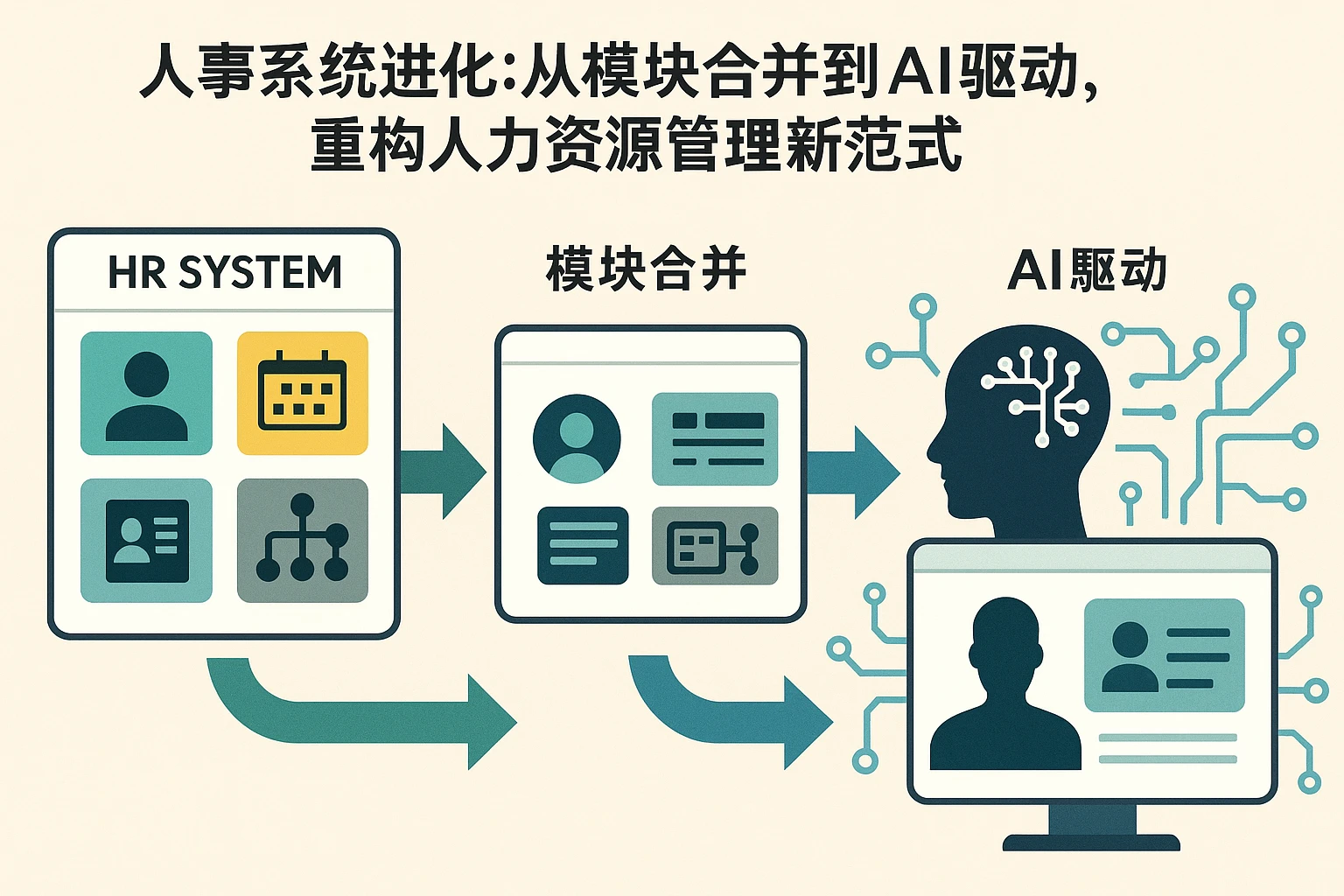 人事系统进化：从模块合并到AI驱动，重构人力资源管理新范式