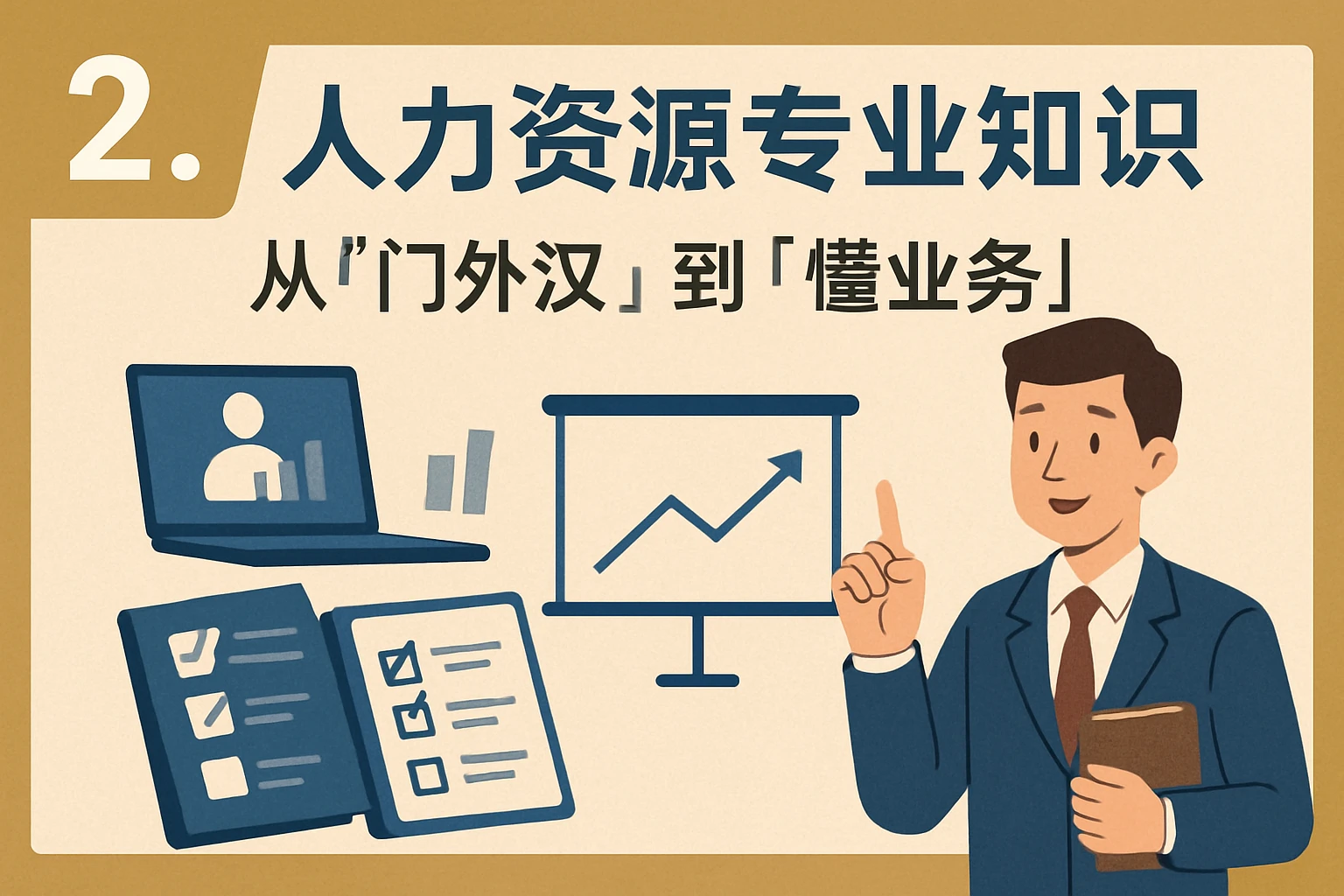 2. 人力资源专业知识：从“门外汉”到“懂业务”