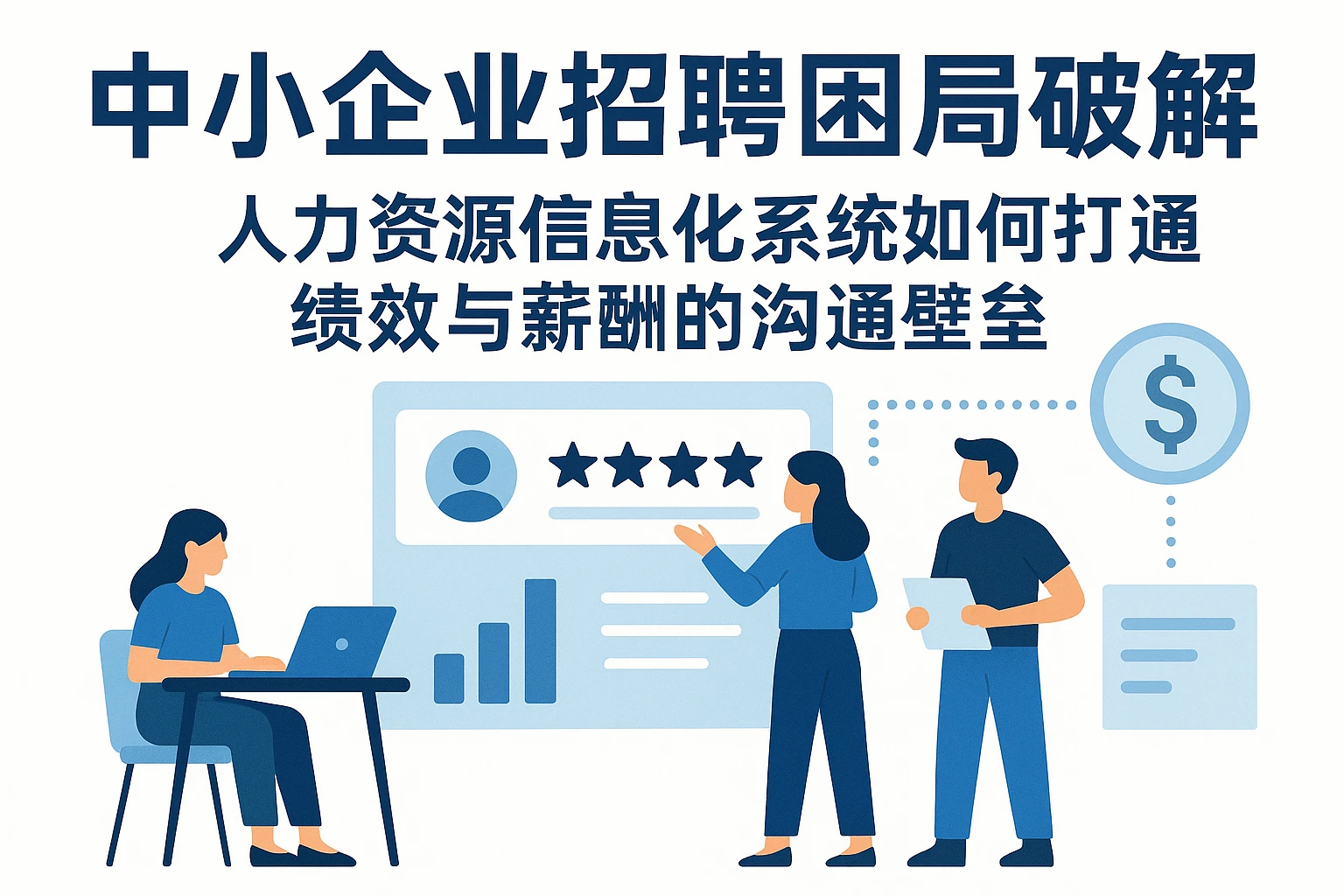 中小企业招聘困局破解：人力资源信息化系统如何打通绩效与薪酬的沟通壁垒