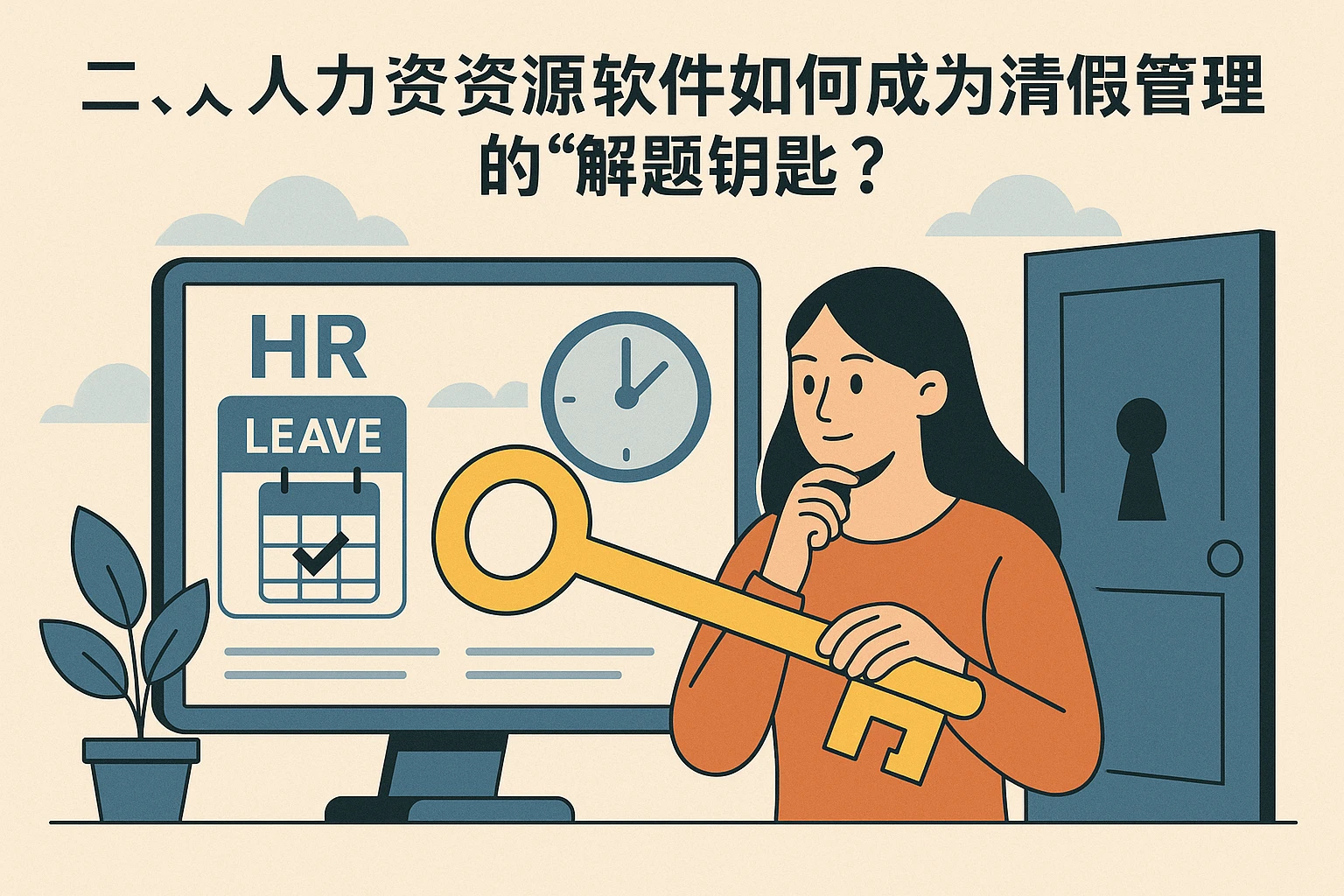 二、人力资源软件如何成为请假管理的“解题钥匙”？