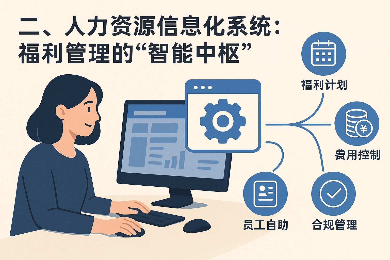 二、人力资源信息化系统：福利管理的“智能中枢”