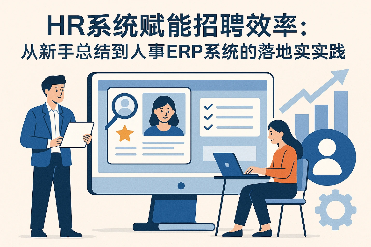 HR系统赋能招聘效率：从新手总结到人事ERP系统的落地实践