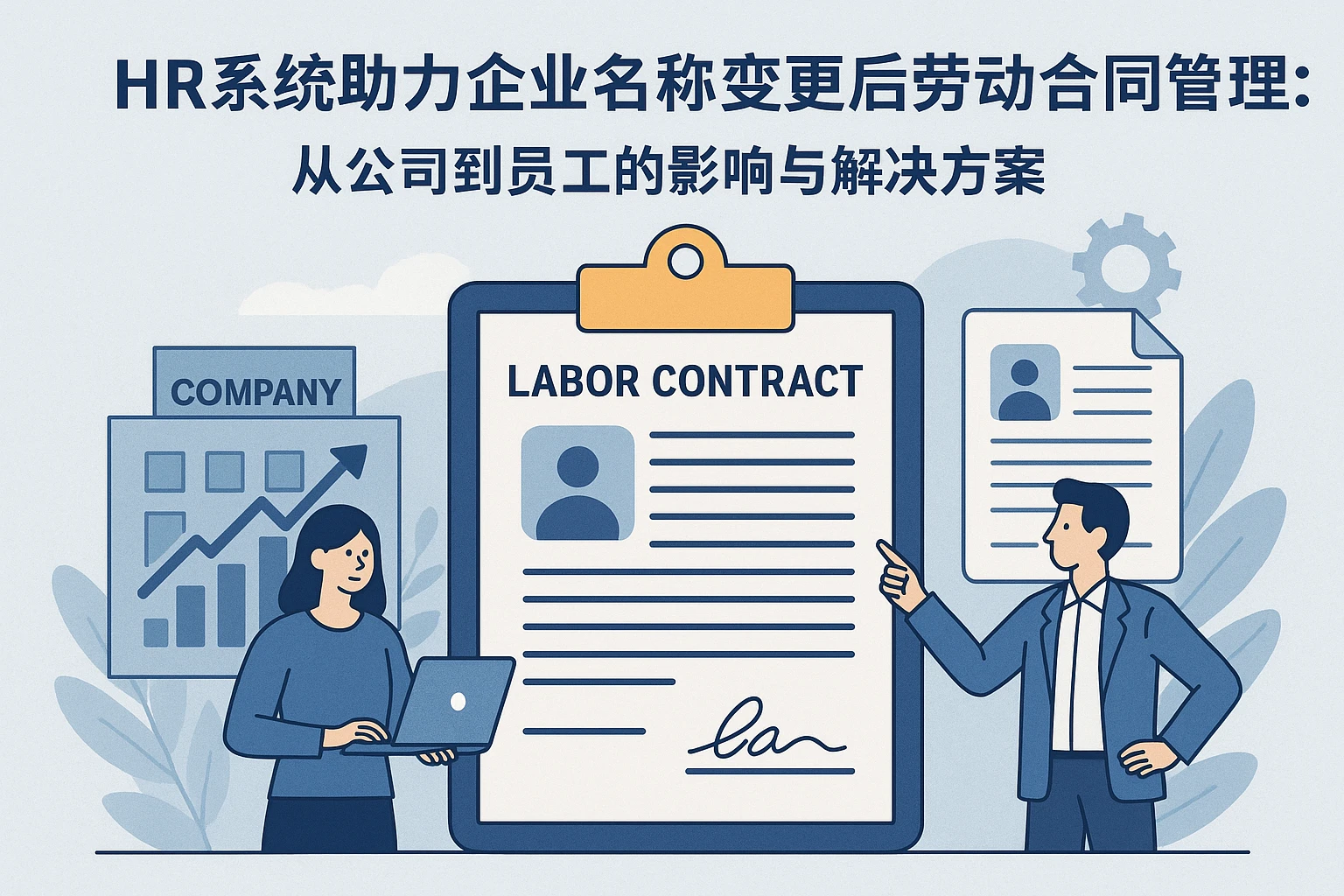 HR系统助力企业名称变更后劳动合同管理：从公司到员工的影响与解决方案