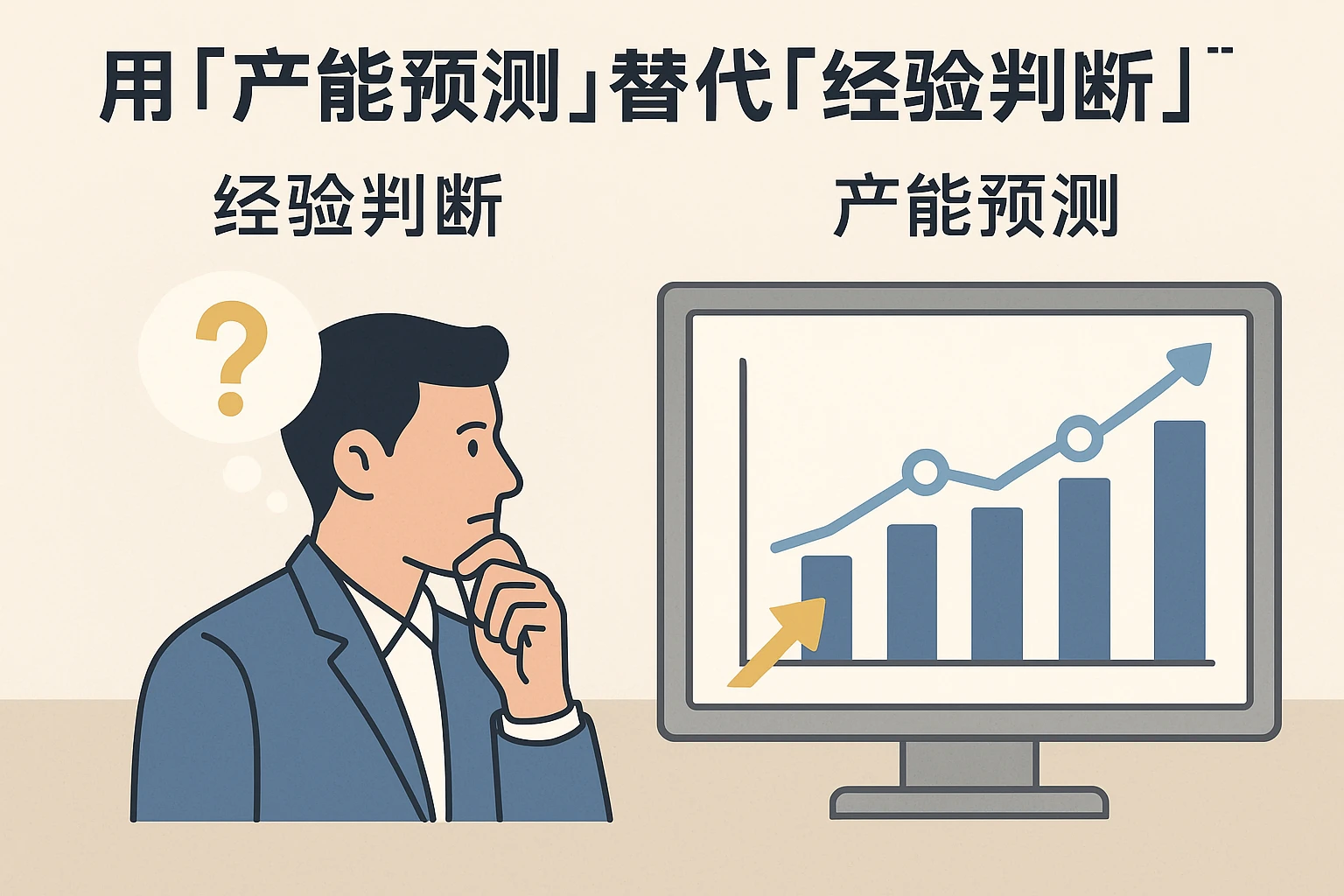 2. 数据可视化：用“产能预测”替代“经验判断”