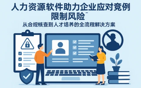 人力资源软件助力企业应对竞业限制风险：从合规核查到人才培养的全流程解决方案