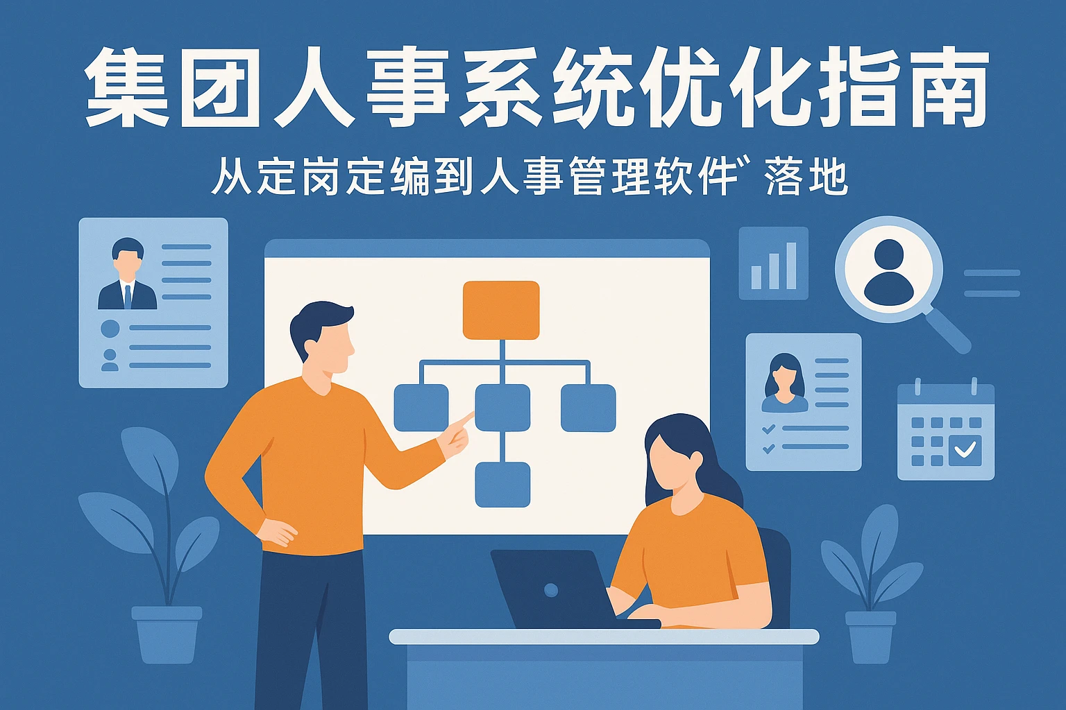 集团人事系统优化指南：从定岗定编到人事管理软件落地
