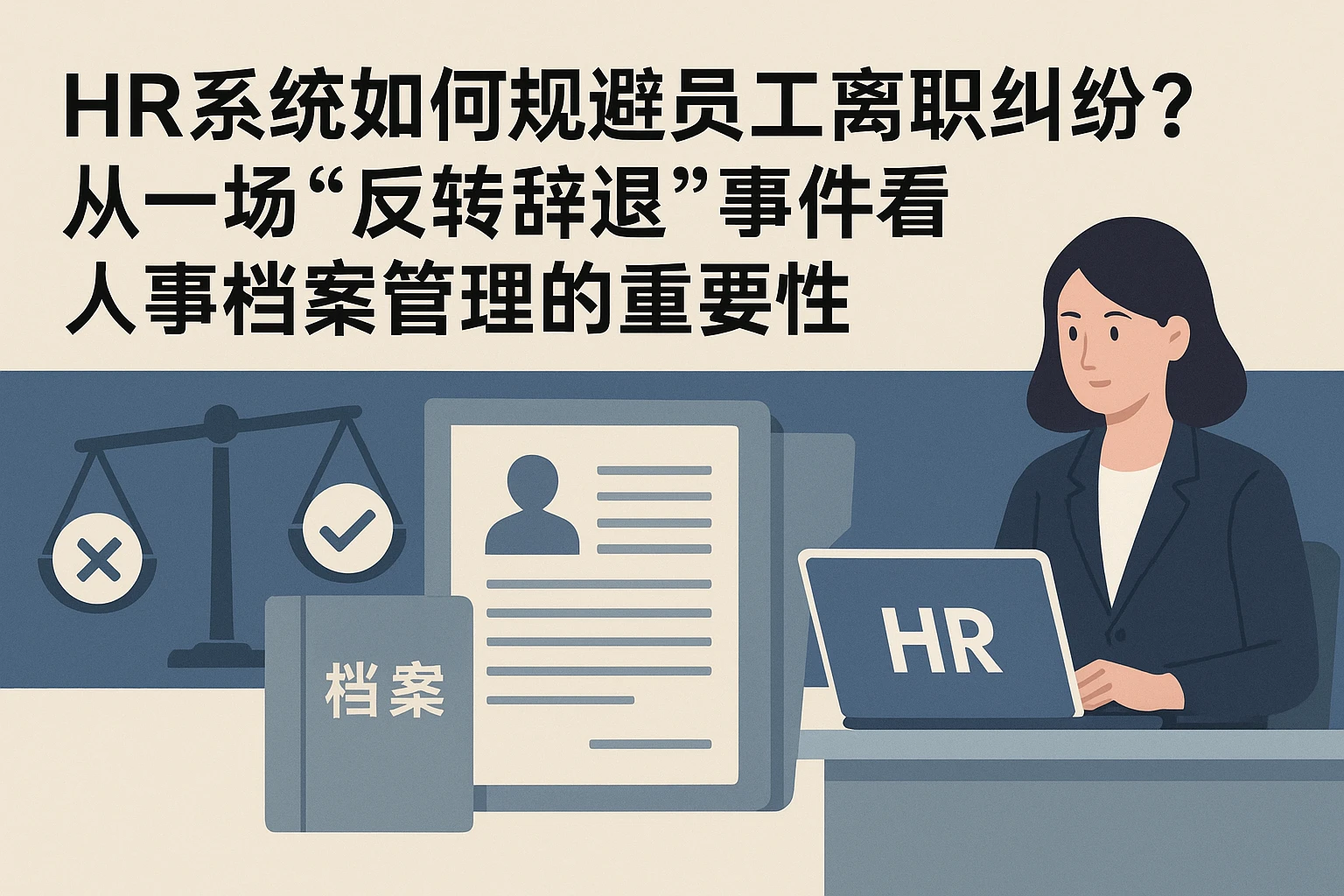 HR系统如何规避员工离职纠纷？从一场“反转辞退”事件看人事档案管理的重要性
