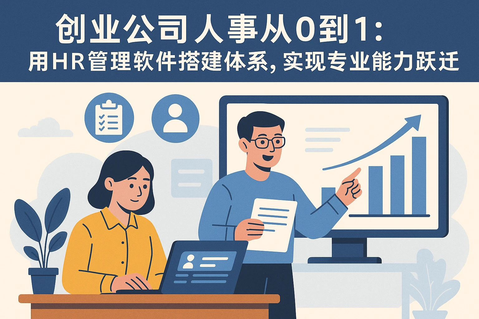 创业公司人事从0到1：用HR管理软件搭建体系，实现专业能力跃迁
