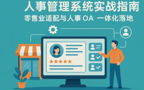 人事管理系统实战指南：零售业适配与人事OA一体化落地