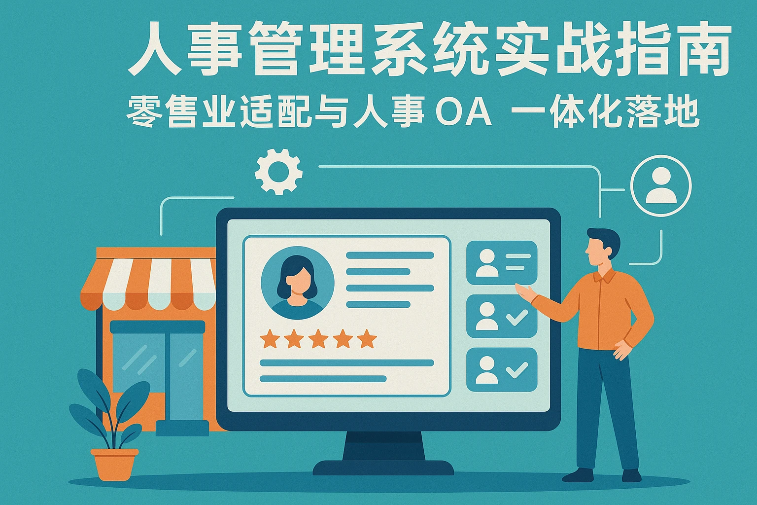人事管理系统实战指南：零售业适配与人事OA一体化落地